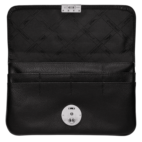 Pouch Le Foulonné Black (L3419021047) | Longchamp US Pouch Le Foulonné Black (L3419021047) | Longchamp US