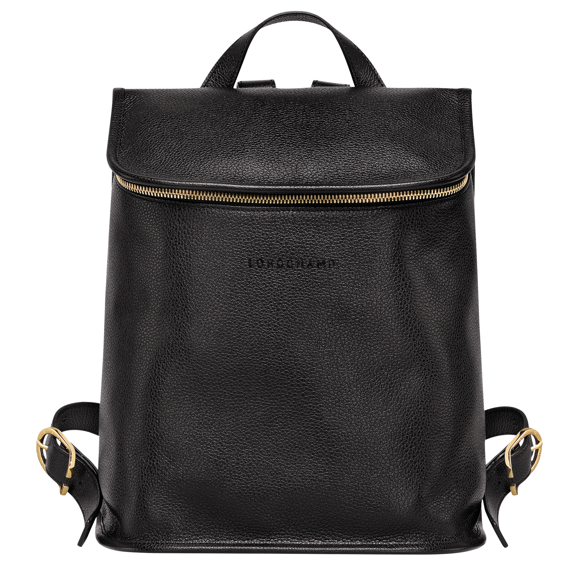 Le Foulonné Backpack Black - Leather (10195021001)