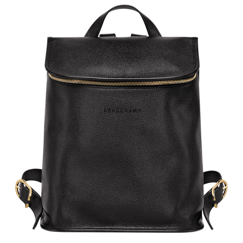 Le Foulonné Backpack , Black - Leather - View 1 of 6