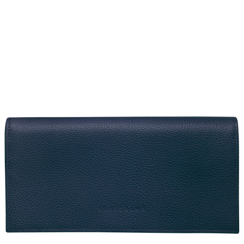 Portefeuille à rabat, 556 Navy Portefeuille à rabat, 556 Navy, hi-res