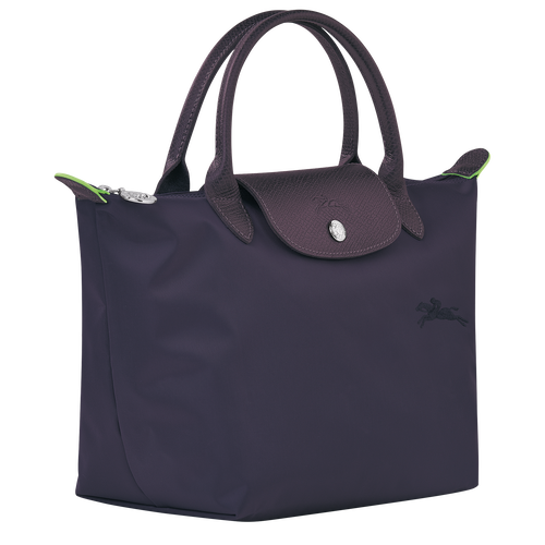 Le Pliage Green S Handbag , Bilberry - Recycled canvas - View 3 of  5