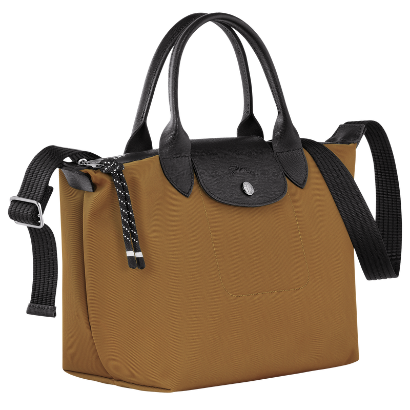 Le Pliage Energy S Handbag , Tobacco - Recycled canvas  - View 3 of 6