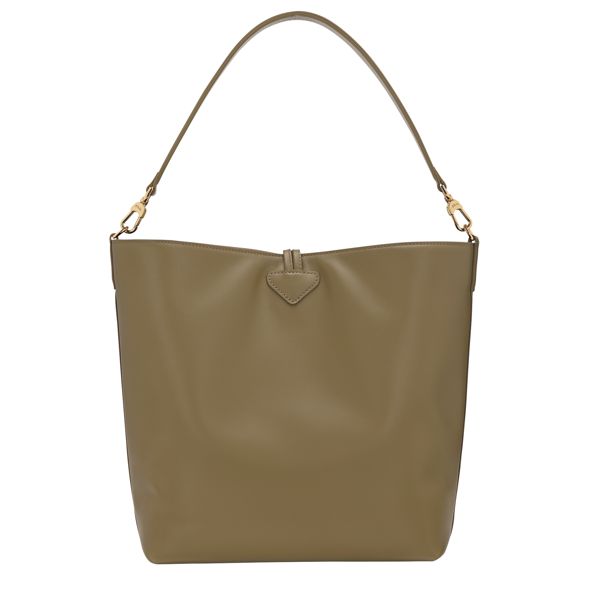 Le Roseau Hobo bag M, Olive