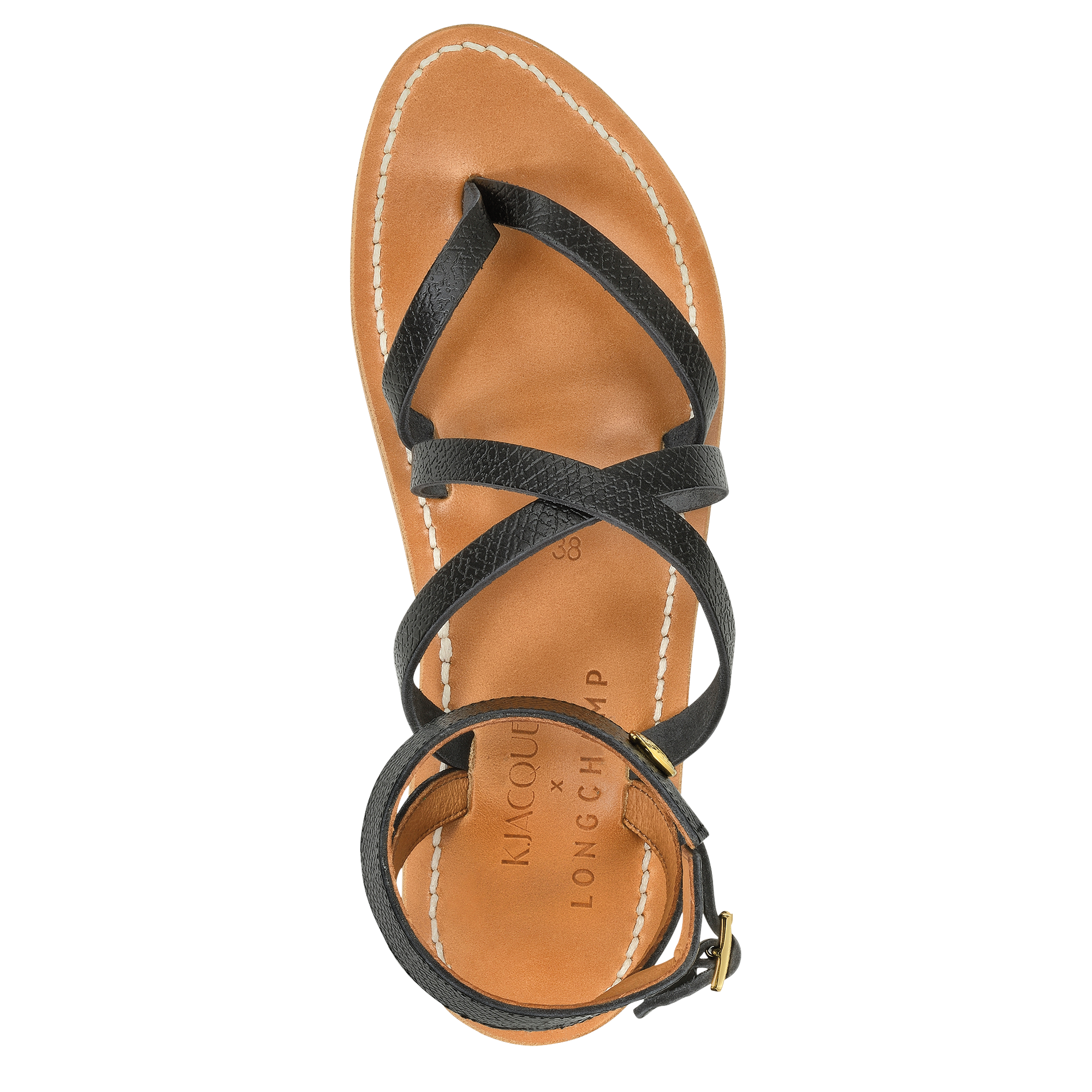 Sandals, Black - View 4 of
        4 - zoom in Longchamp x K.Jacques Sandals, Black