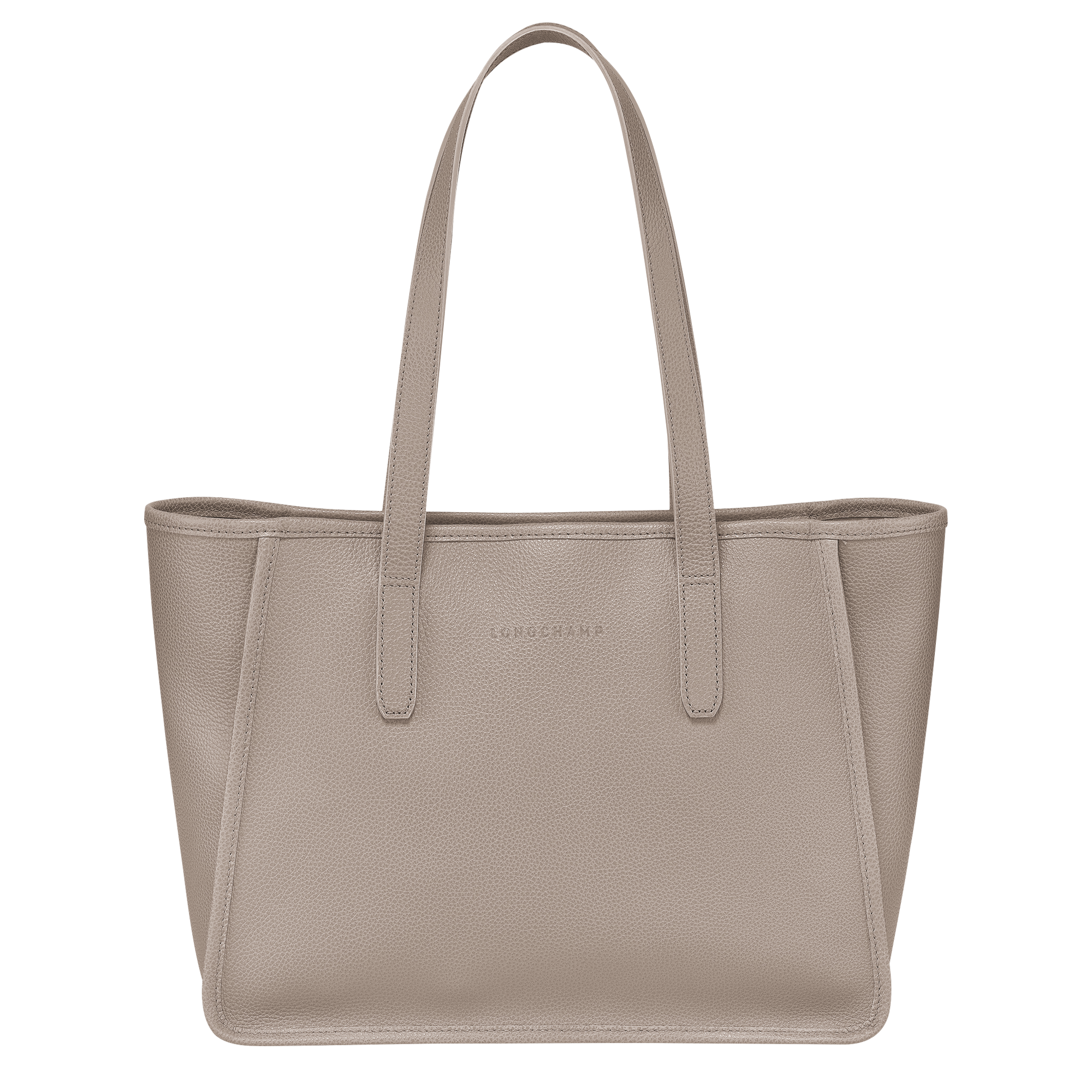 longchamp textured leather shoulder bag
