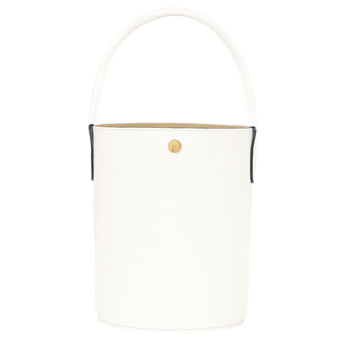 Épure S Bucket bag , White - Leather - View 1 of 5