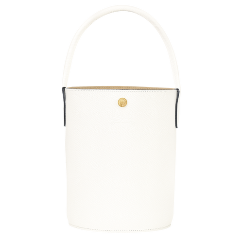 Épure S Bucket bag , White - Leather - View 1 of  5