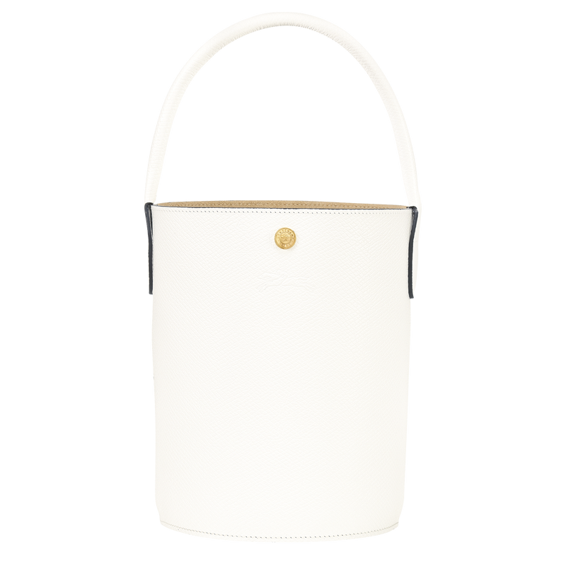 Épure S Bucket bag , White - Leather  - View 1 of  5