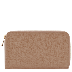 Le Foulonné Pouch , Biscuit - Leather