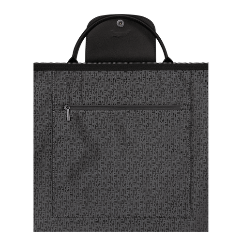 Le Pliage Xtra S Travel bag , Black - Leather - View 5 of  6
