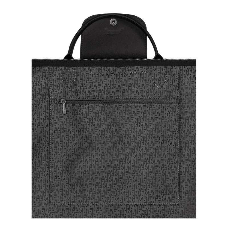 Le Pliage Xtra S Travel bag , Black - Leather  - View 5 of  6