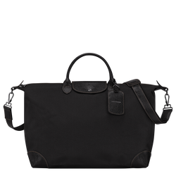 Boxford L Travel bag , Black - Recycled canvas
