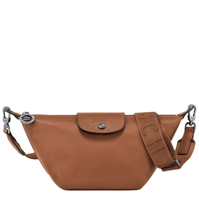 Umhängetasche XS Le Pliage Xtra , Leder - Cognac  - Ansicht 1 von 6