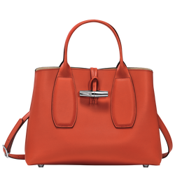 Handtasche M Le Roseau , Leder - Paprika