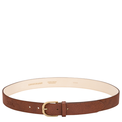 Le Pliage Original Ladies' belt , Cognac - Leather
