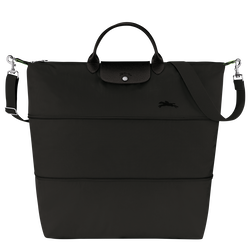 Travel bag expandable, Black