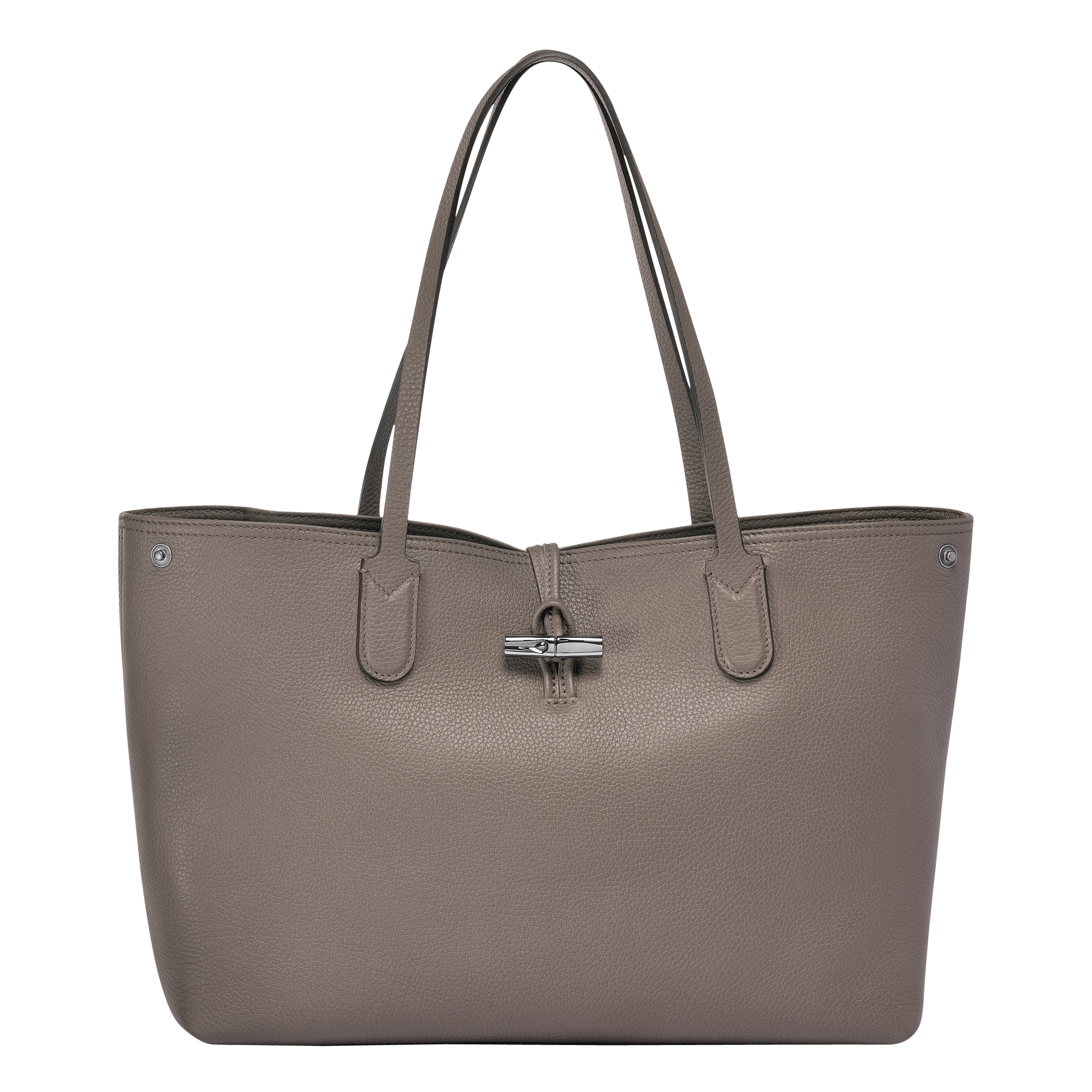 longchamp grey tote