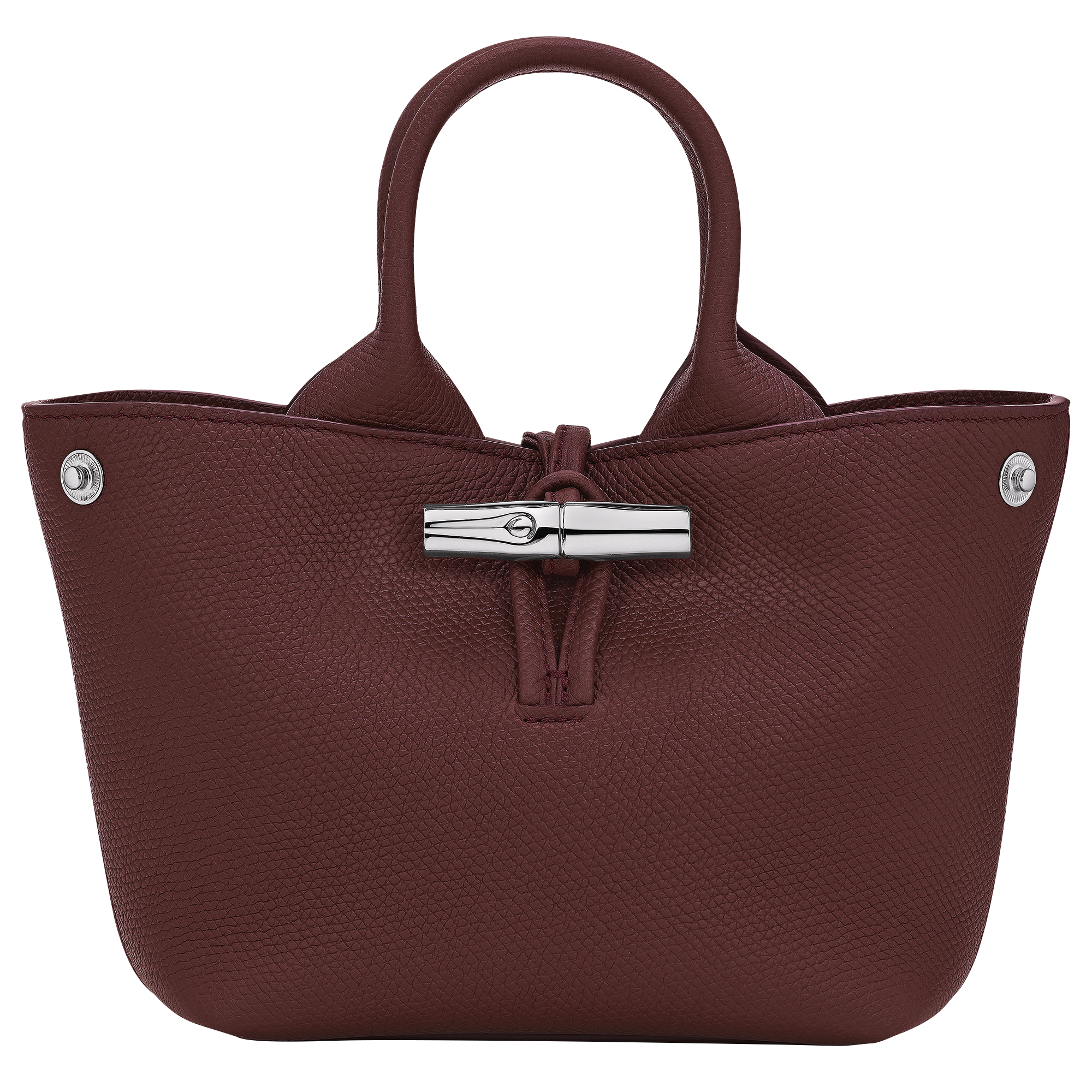 Le Roseau Handbag XS, Burgundy