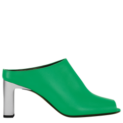 Fall-Winter 2023 Collection Heeled mules, Grass/Green Light