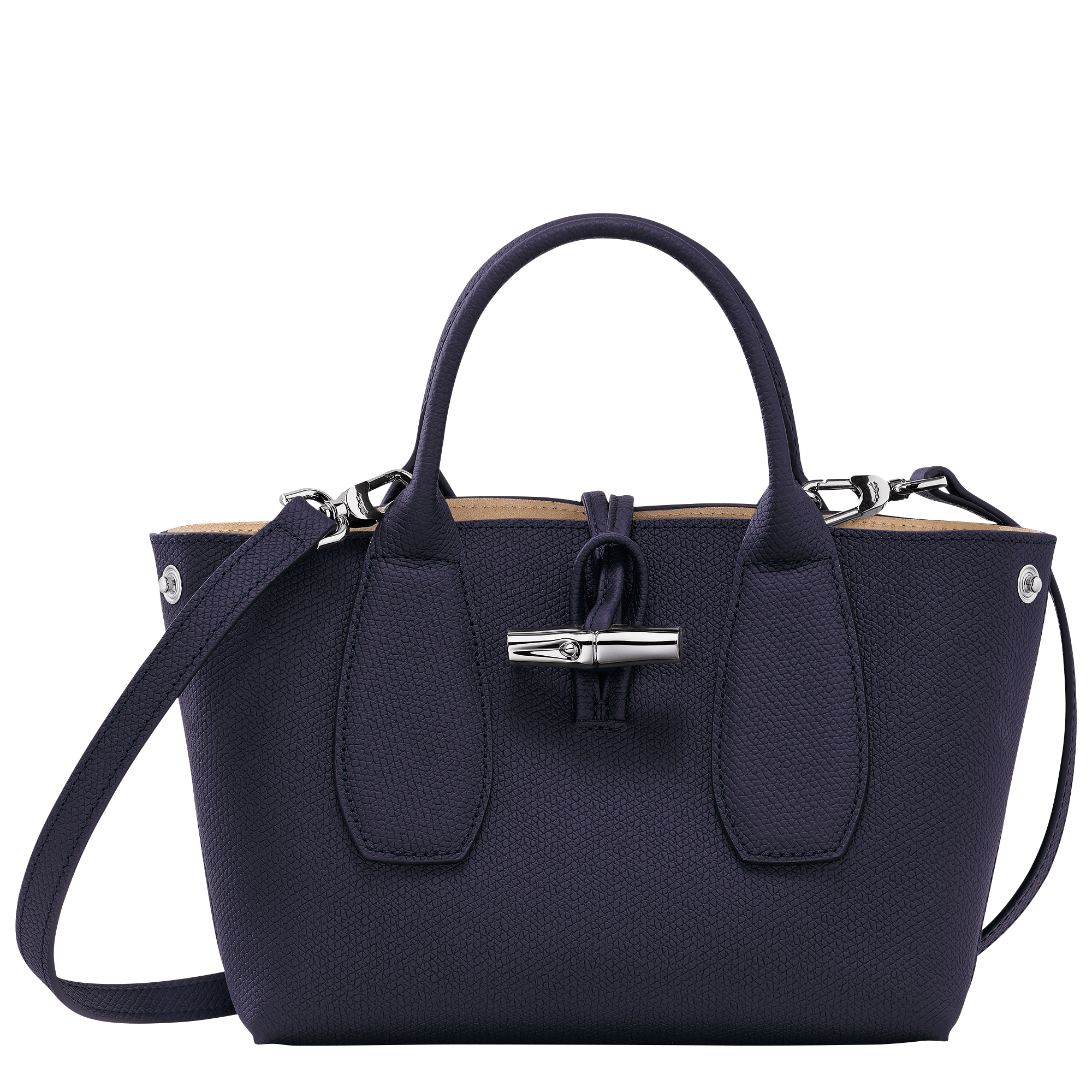 Le Roseau Handbag S, Bilberry
