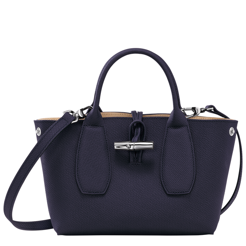 Le Roseau S Handbag , Bilberry - Leather  - View 5 of  5
