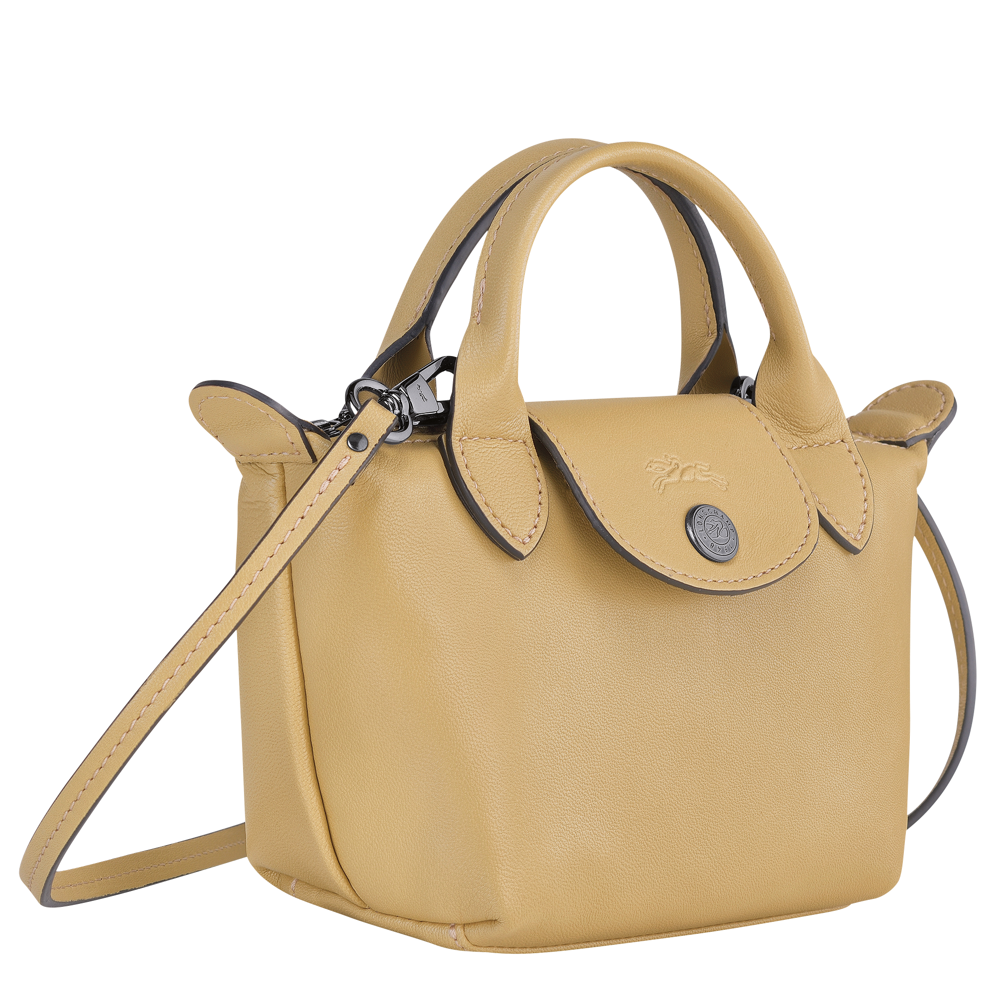 longchamp le pliage cuir crossbody bag