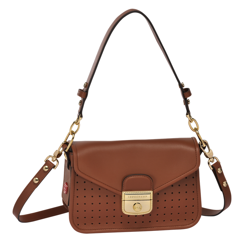 Crossbody bag Mademoiselle Longchamp Cognac (L2038883504) Longchamp AU