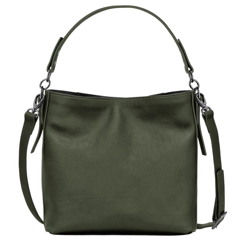 Longchamp 3D S Crossbody bag , Khaki - Leather  - View 4 of  6