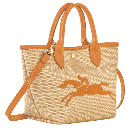 Le Panier Pliage S Basket bag , Apricot - Canvas - View 3 of 5