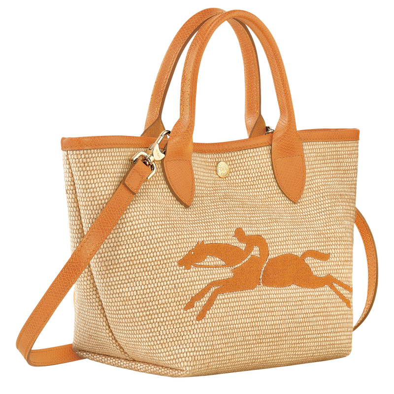 Le Panier Pliage S Basket bag , Apricot - Canvas  - View 3 of 5