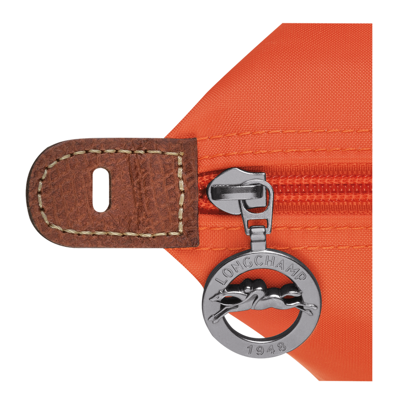 Le Pliage Original S Travel bag , Orange - Recycled canvas  - View 6 of 7