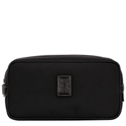 Boxford Toiletry case Black - Recycled canvas | Longchamp US