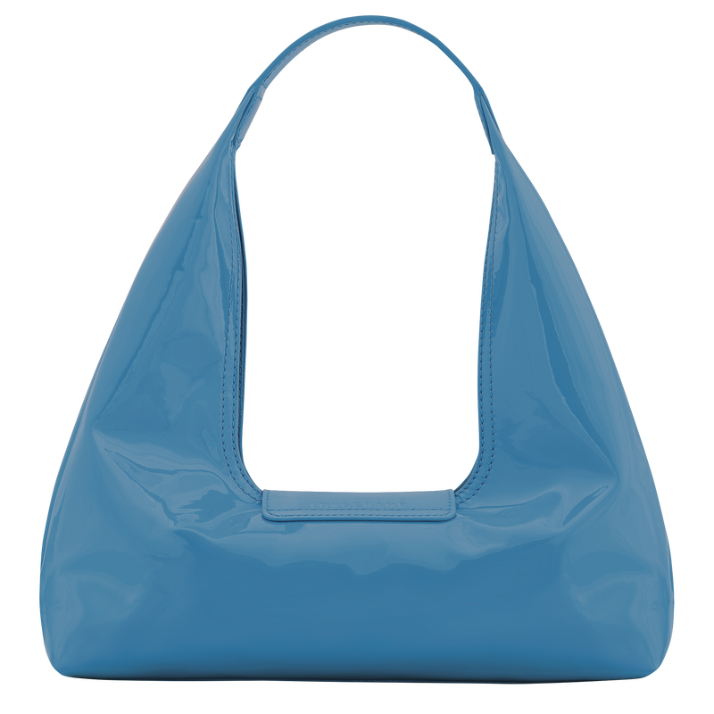 Le Pliage Xtra Bolso de hombro M , Cuero - Azur  - Vista 3 de 3