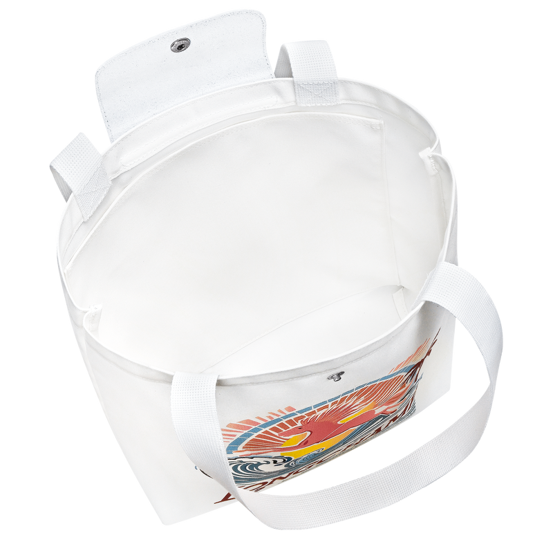 Le Pliage Collection Tote bag , Rainbow - Canvas  - View 5 of 6