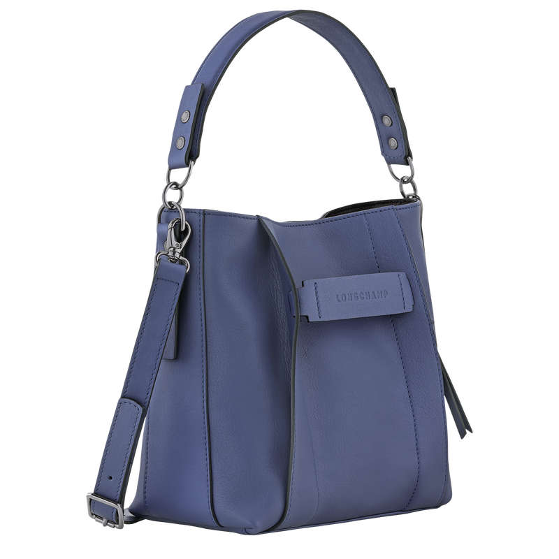 Longchamp 3D S Crossbody bag , Thistle - Leather  - View 2 of  5