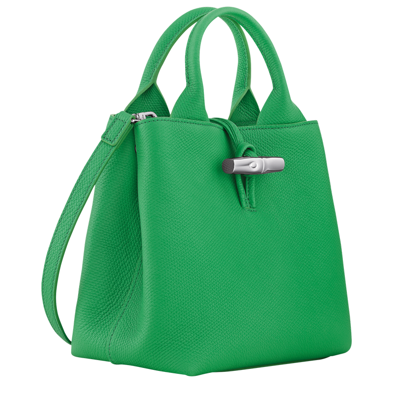 Borsa con manico S Le Roseau , Pelle - Prato  - View 3 of  6