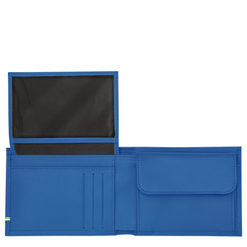 Longchamp sur Seine Wallet , Cobalt - Leather - View 3 of  3