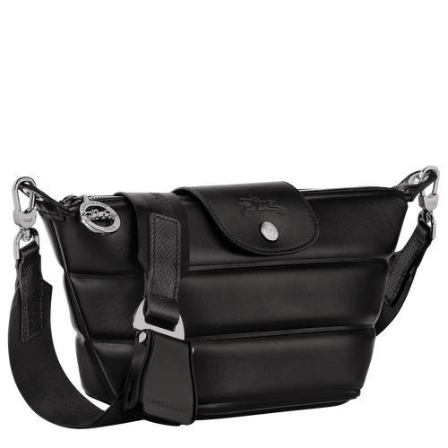 Le Pliage Xtra XS Crossbody bag , Black - Leather - View 3 of  5