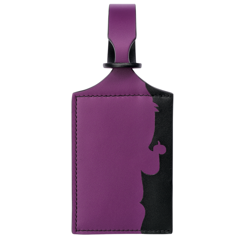LGP Travel Luggage tag , Violet - Leather  - View 1 of  2