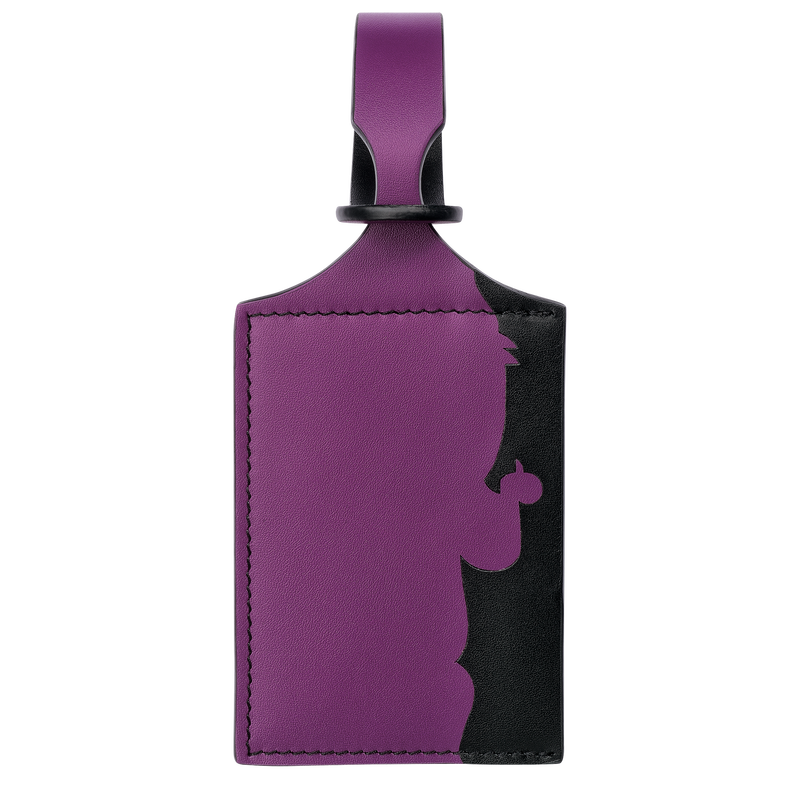 LGP Travel Luggage tag , Violet - Leather  - View 1 of 2