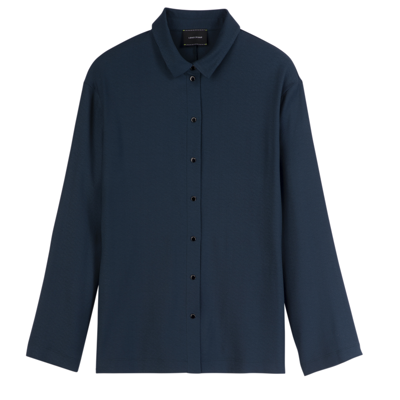 Chemise , Cr&ecirc;pe - Encre  - Vue 1 de 1