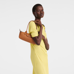 Le Pliage Xtra M Shoulder bag , Cashew - Leather