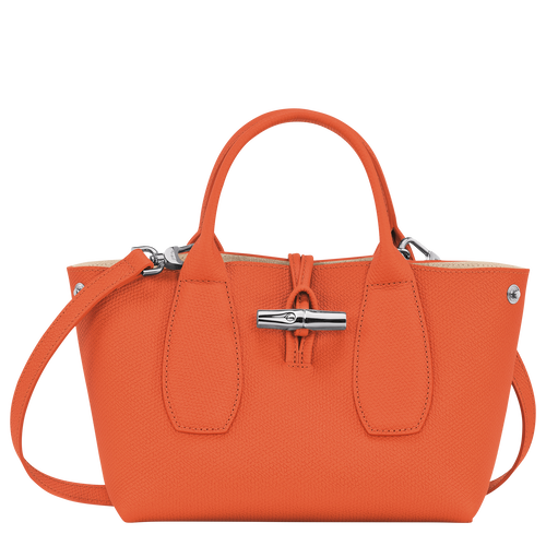 Handtasche S Roseau , Leder - Orange - Ansicht 5 von 7