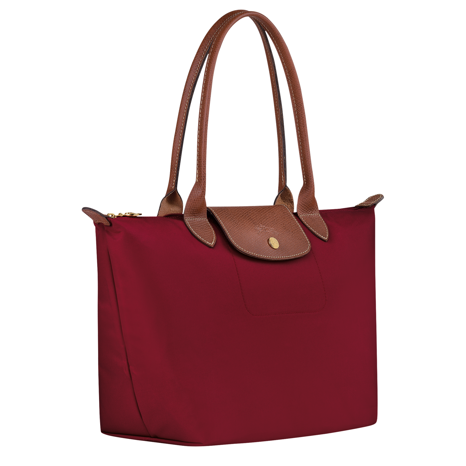 Le Pliage Original M Tote bag Red - Recycled canvas (L2605089P59 ...