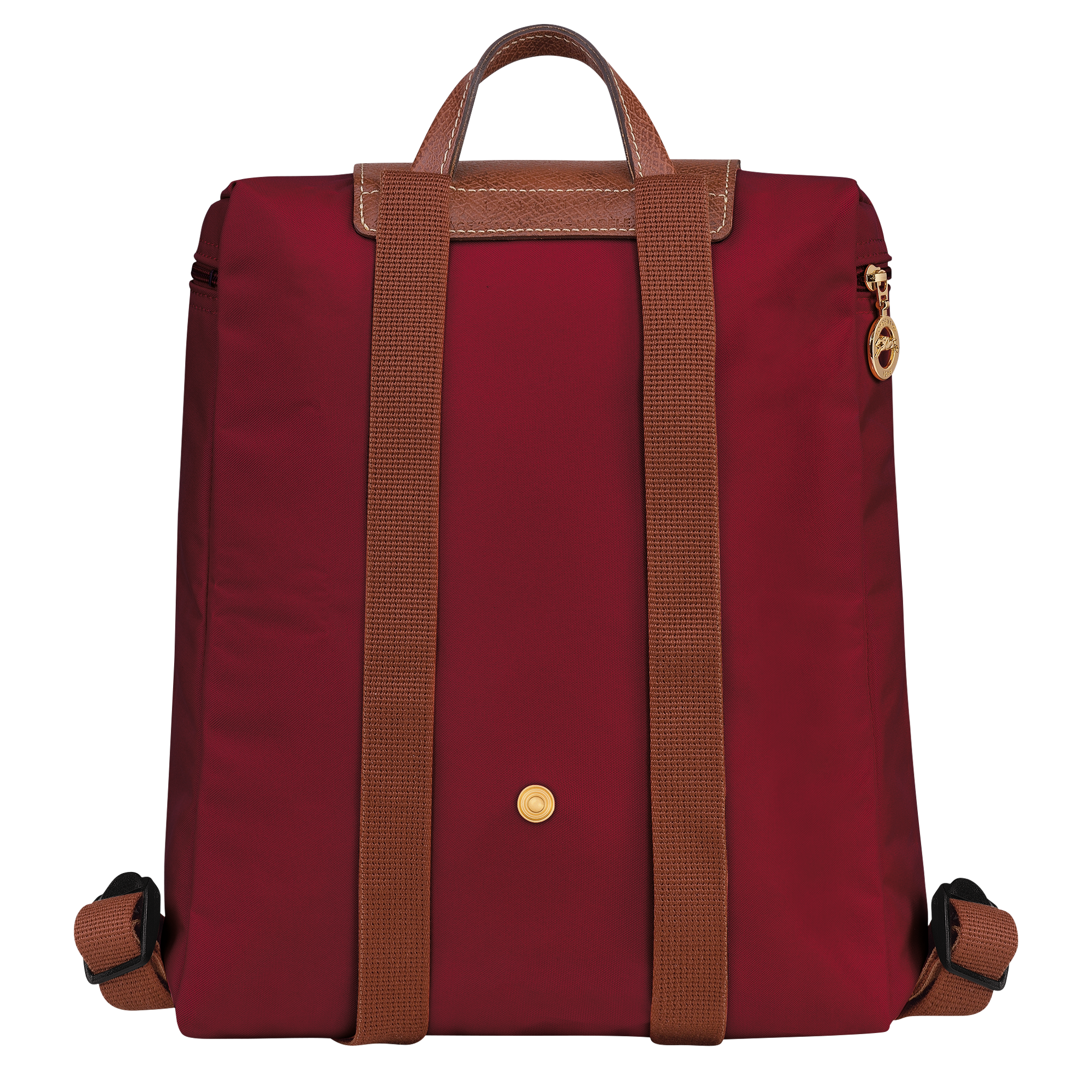 Longchamp Le Pliage Club Backpack - Red In Vermillion