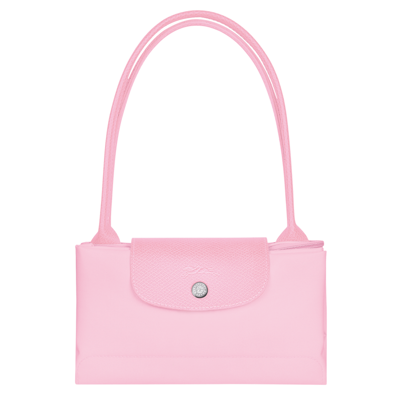 Longchamp Small Le Pliage Recycled Canvas Shoulder Tote in Pink