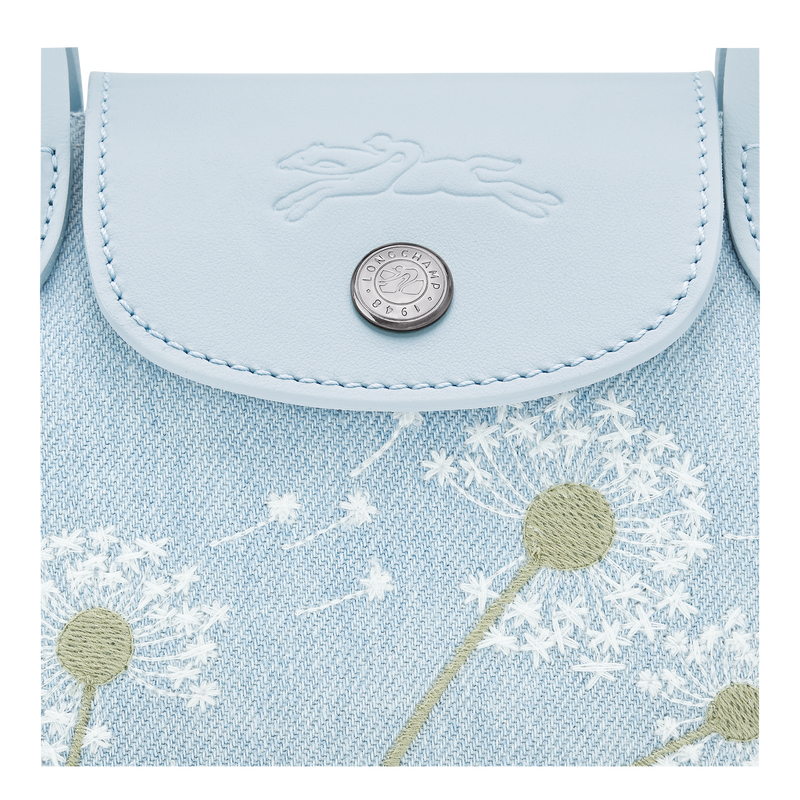 Le Pliage Collection XS Handbag , Sky Blue - Canvas  - View 5 of  5