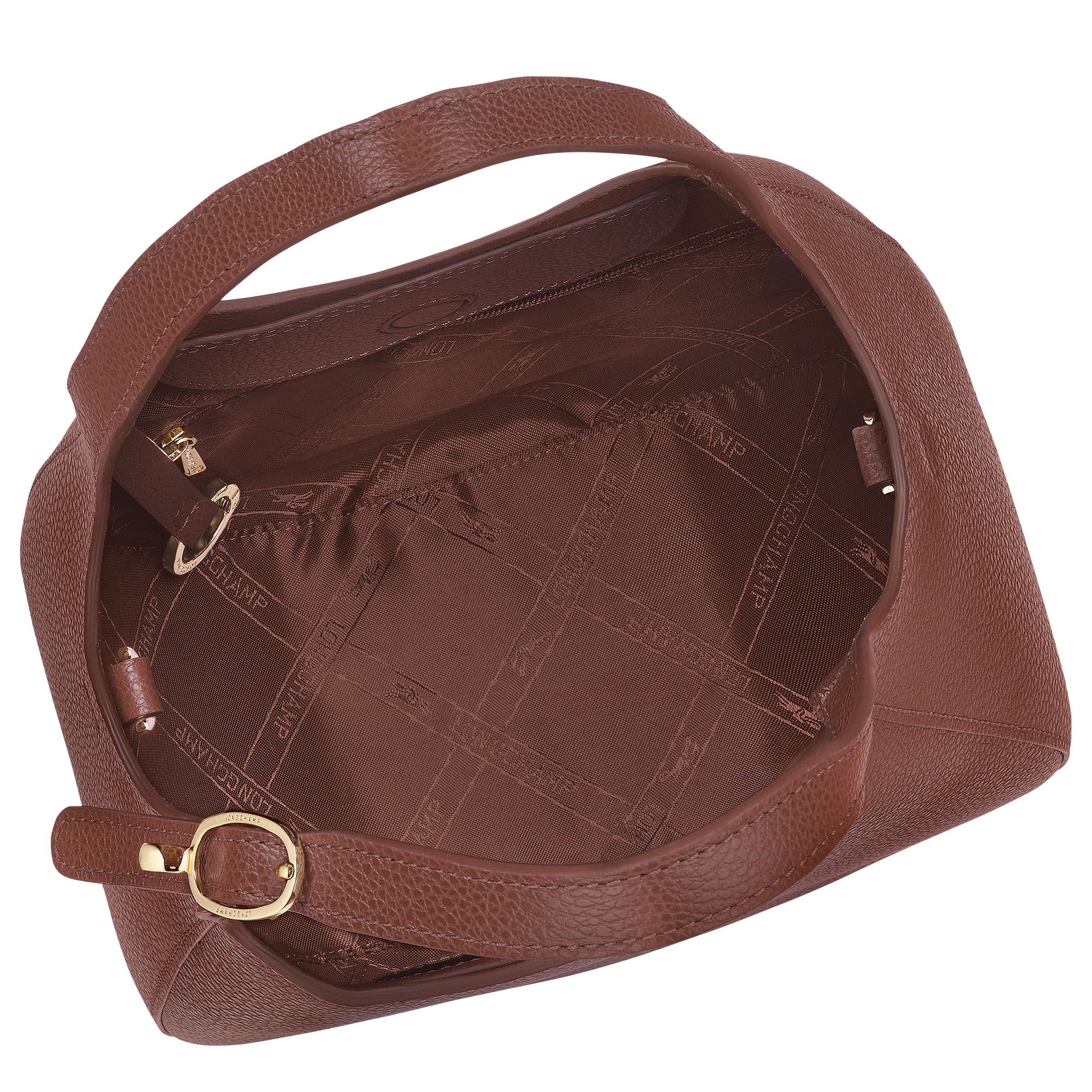 Le Foulonn&eacute; Borsa con manico S,  Caffe