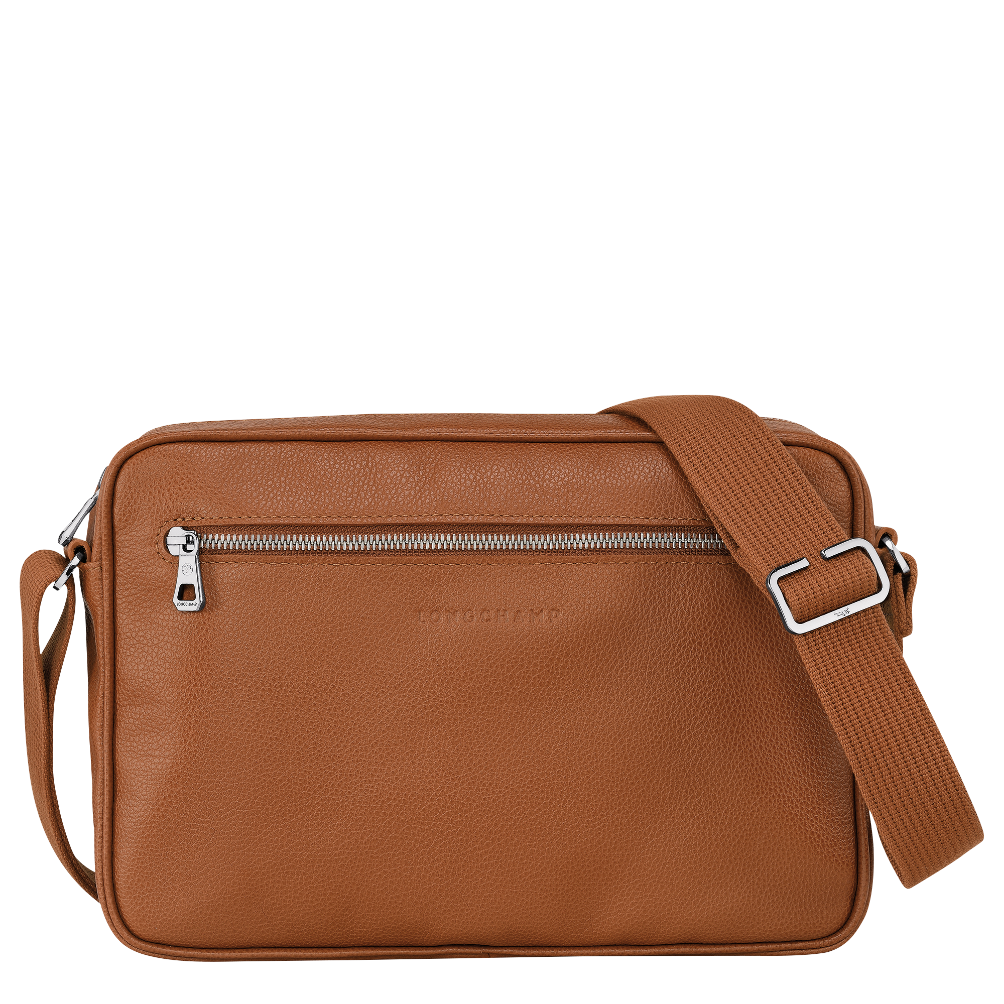 Le Foulonné Camera bag M, Caramel