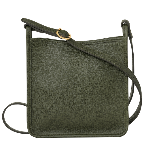 Le Foulonné S Crossbody bag , Khaki - Leather - View 1 of 5